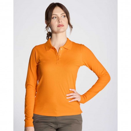 POLO CHICA MANGA LARGA