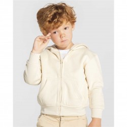 SUDADERA CAPUCHA CON CREMALLERA UNISEX