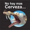 NO HAY MAS CERVEZA