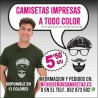 100 CAMISETAS IMPRESA A TODO COLOR