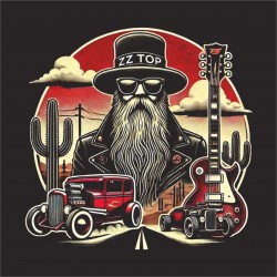 CAMISETA ZZ TOP