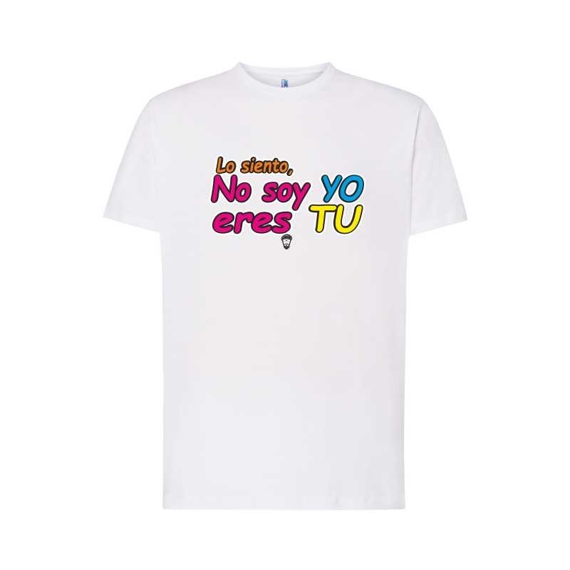 CAMISETA NO SOY YO, ERES TU