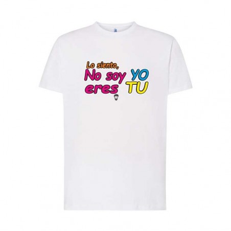 CAMISETA NO SOY YO, ERES TU