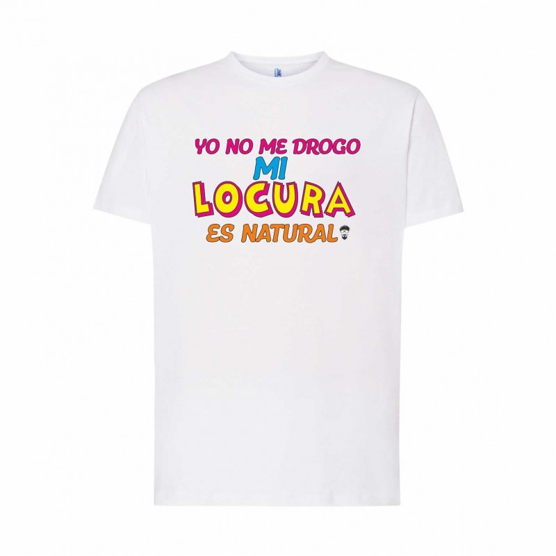 CAMISETA MI LOCURA ES NATURAL